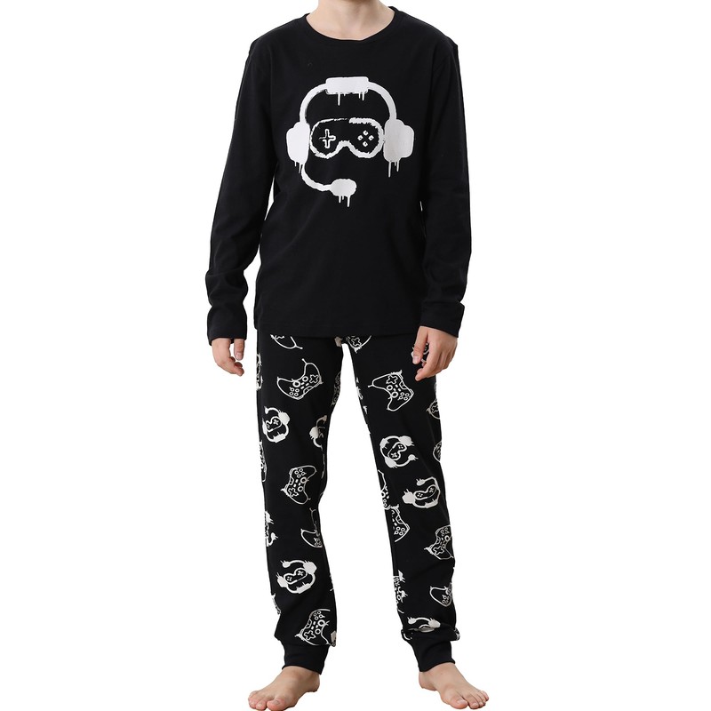 The Essentials Wardrobe Boys TEW 1 Pack LS Pyjamas -