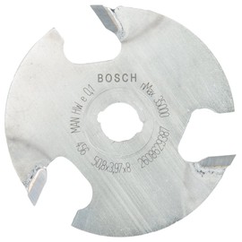 Bosch Professional Expert for Wood 2608629387 Disc Groove Cutter (Wood, 8 x 51 x 4 mm, Hand Milling Accessories), Grey