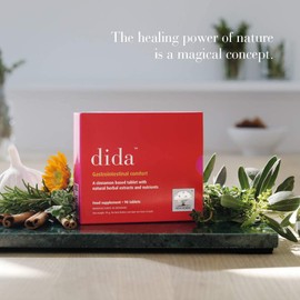 New Nordic Dida 90 Pack - Bloating Relief - Natural Anti Bloating Tablets to Prevent Bloating and Discomfort After Eating - Suitable for Men and Women- Gluten and Dairy Free Vegan Supplements