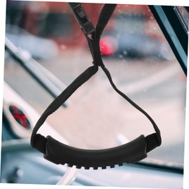 Minkissy 2pcs Adjustable Car Assist Handle for Elderly Portable Support Device for Car Door Entry Safe and Convenient Mobility Aid for Seniors and Disabled Black