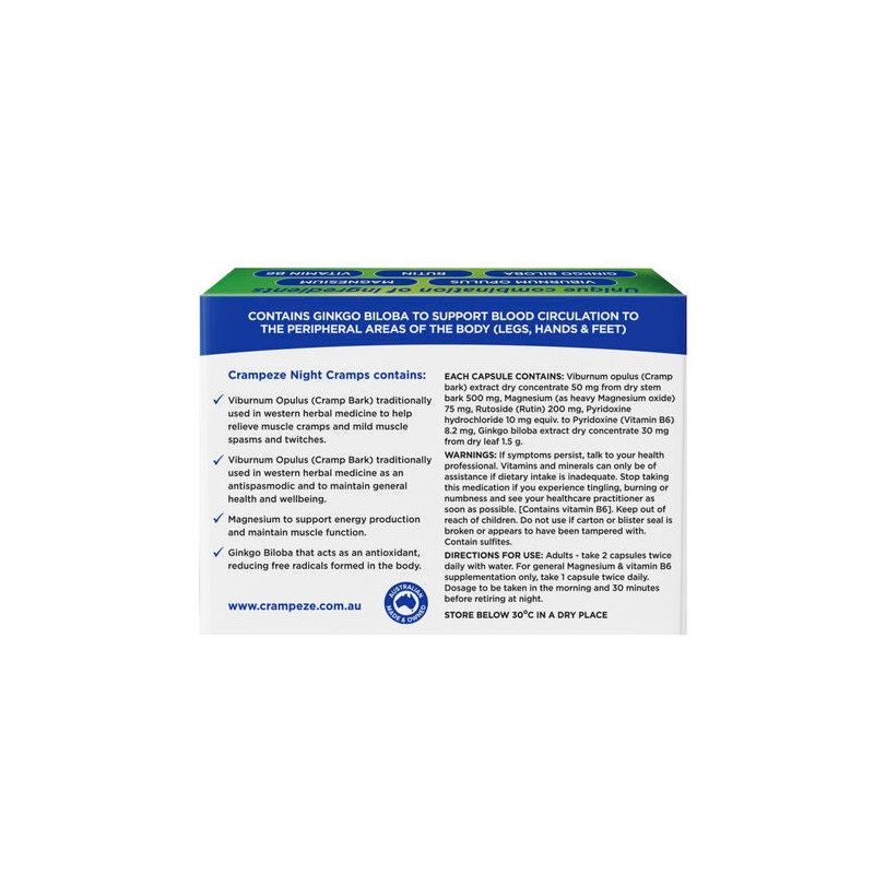 Crampeze 30 Capsules