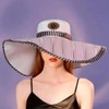 50 Pack Blank Leatherette Hat Patch with Adhesive, Oval Laserable