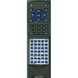 Replacement Remote Control for Sharp RRMCGA357AWSA, XLHF102B, XL-HF102B