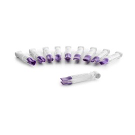 IBILI Fondant Crimper Set Jagged/Serrated 10 Pieces of Plastic, White/Purple, 10 x 8 x 8 cm