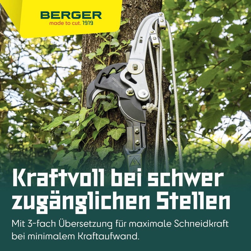 Berger ArboRapid pole pruner 5430 for cutting branches and twigs,