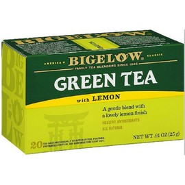 Bigelow Tea Grn Lemon 20bg (Pack of 3)