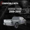 Tailgate Handle Latch with Keyhole - Compatible with 2009-2012 Dodge