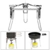 Camping Pot Stand,Foldable Outdoor Camping Gas Stove Pot Rack Stand,