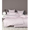 Janine 3912 Mako Silk Satin Reversible Bed Linen Modern Classic