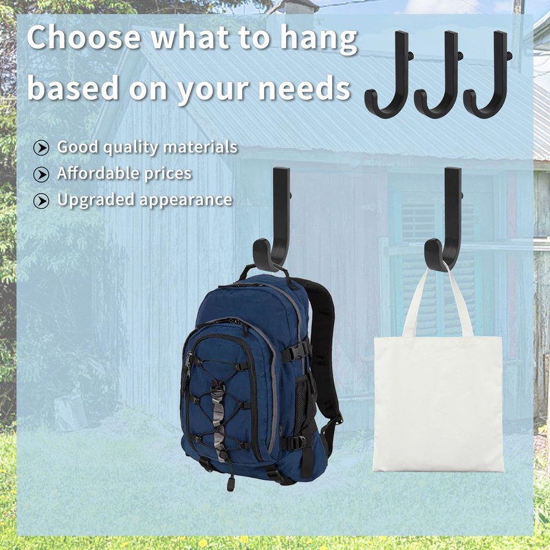 ARPOVIST 6 Pcs Storage Shed Tool Hooks,Compatible with Suncast &