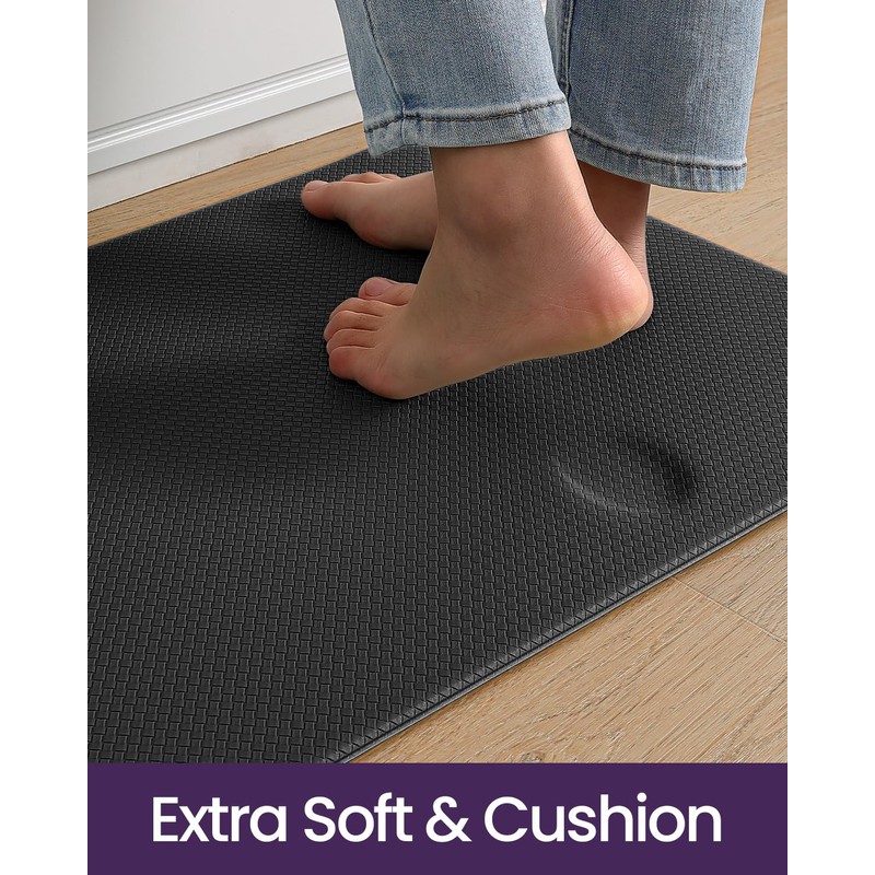 DEXI Kitchen Floor Mats Cushioned Anti Fatigue, 23x94, Large Long