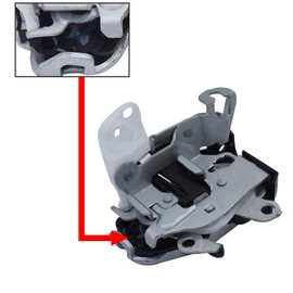 waltyotur Front Left Door Lock Latch Actuator Motor Replacement for F-150 F-250 F-350 F-450 F-550 F-650 F-750 Excursion Lincoln Mark LT Replace 6C3Z2521813A 6C3Z-2521813-A