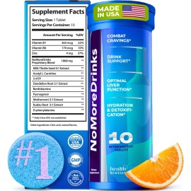 Suplemento Antialcohol Para Antojos | Desintoxicación Sin Sabor