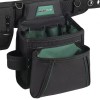 Masterforce 18-Pocket Pro Carpenter's Tool Belt Suspenders Padded DIY Projects
