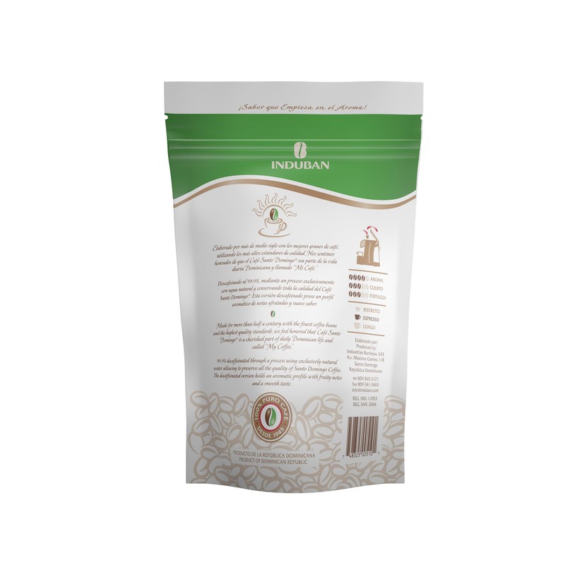 Café Santo Domingo Decaf Capsules - Compatible with Nespresso Original