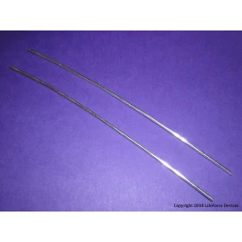 LifeForce Devices 9999 Pure Silver Wire 12 Gauge  Two 6-Inch Wires  Certified 99.99% Pure
