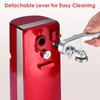Davivy Electric Can Opener, One Touch Lid Opening, Removable Stainless
