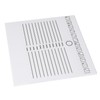 Eyelash Extension Plate White Double Row 20x20cm Wear Resistant Eyelash