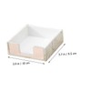 jojofuny 2Pcs Marble Pad Organizer Stylish Office Storage Box for