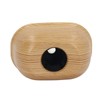Door Stopper Non Magnetic No Drilling Windproof Wood Grain Invisible