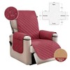 Waterproof Recliner Quilted Cover – Nonslip Furniture Slipcover with Elastic