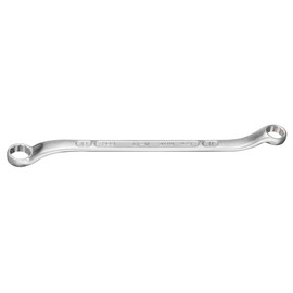 TONE M44-1113 Long Mechanic Glasses Wrench (45° x 10°), Double Side Width 0.4 x 0.5 inches (11 x 13 mm)
