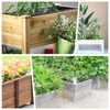 NEUSID 2 Pcs Fabric Liner for Large Veg Trough Planters