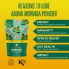 Aduna Aduna Organic Moringa Powder | 100% Pure Moringa Leaf