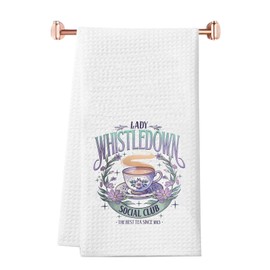JTOUK British Tv Show Gift The Best Tea Since 1813 Kitchen Towel Historical Drama Tv Show Gift (Lady Towel EU)