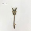 Knobs By Blossom Vintage Antique Brass Iron Wall Hooks Tie