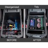 JDMCAR Center Console Organizer Compatible with Toyota 4Runner Accessories 2010-2024