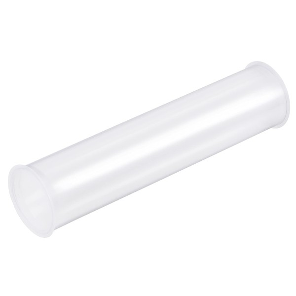 MECCANIXITY Clear Storage Tube 1 5/8"x7.5"(41mmx190mm) Lightweight for Bead Containers,