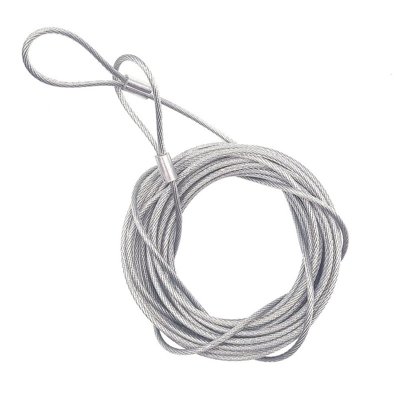 16.5Ft Security Safety Cable Luggage Lock Safety Cable Wire with