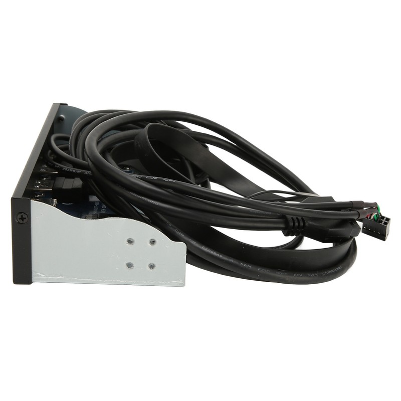 5.25 Inch Media Dashboard 2xUSB3.0 2xUSB2.0 1xType C 10Gbps High