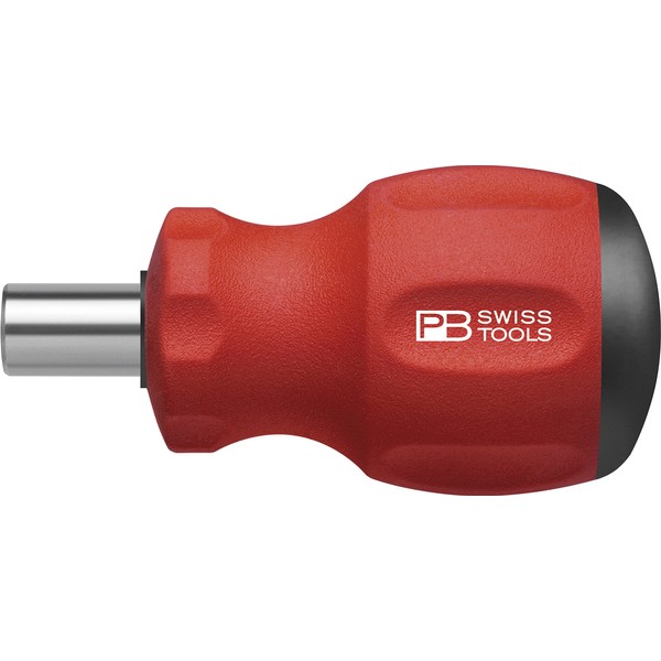 PB Stubby SwissGrip screwdriver for 1/4" Screwdriver Bits