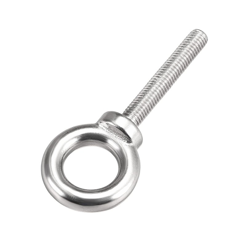 QUARKZMAN Pack of 2 M8 x 50 mm Eye Bolts