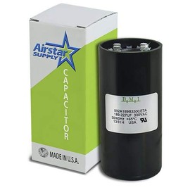 189-227 uF x 330 VAC - BMI Start Capacitor # 092A189B330CE7A - Made in The USA