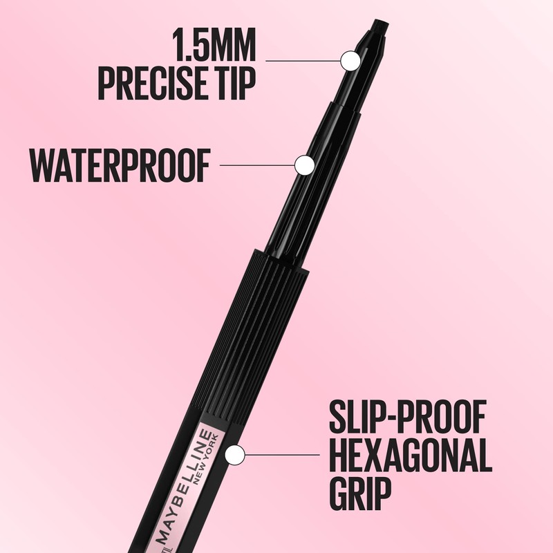 Maybelline New York Hyper Easy No Slip Pencil Eyeliner Makeup,