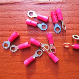 Thomas & Betts Sta-Kon Pkg/100 Thomas/Betts Sta-Kon 18RA-10 Ring Connector Terminal