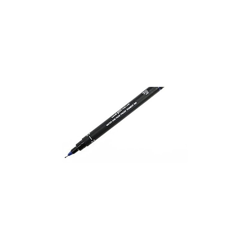 uni Pin Blue Fine Line Marker 0.4mm