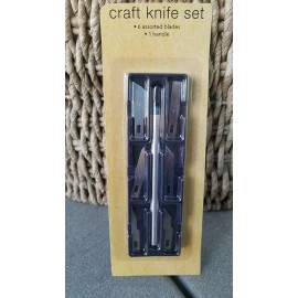 Crafter's Square CRAFT KNIFE 7pc SET with 6 BLADES TOOL SCRAPBOOKING Paper Craft