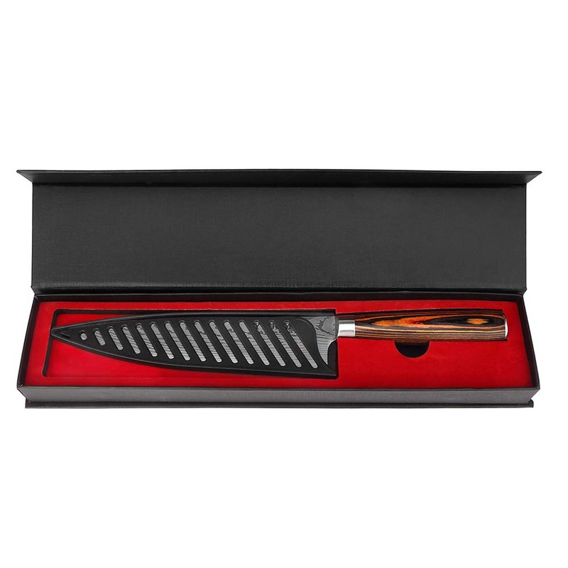 Ytuomzi Razor-Sharp Chef Knife, 8-inch High Carbon Stainless Steel Chef's