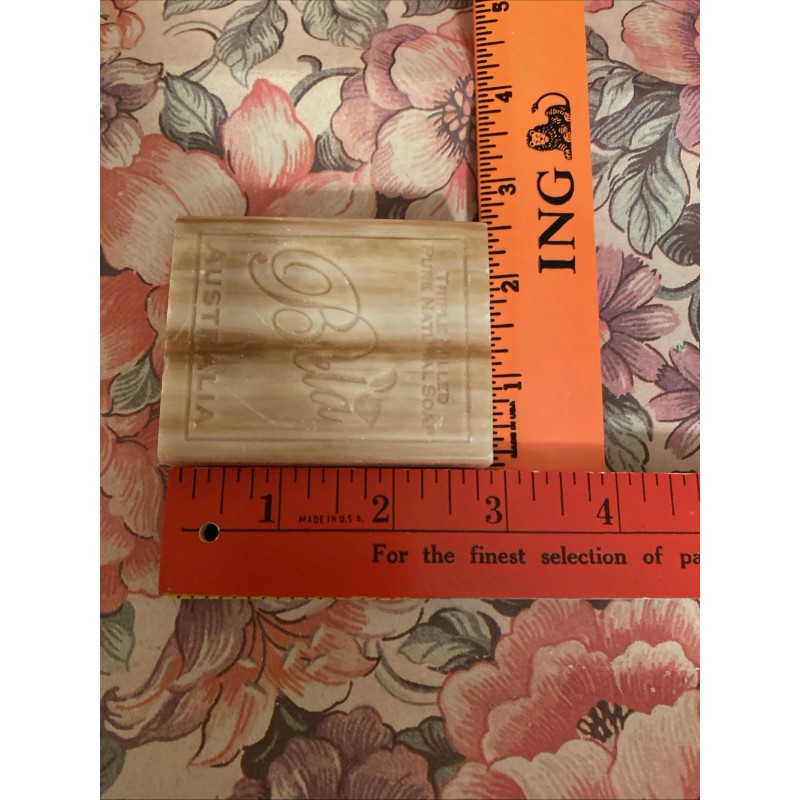 Bela Sandalwood Parfum Natural Organic Plant-Based Bar Soap Made In