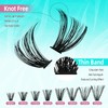Lash Extension Kit 280PCS Eyelash Clusters 40D DIY Eyelash Extension
