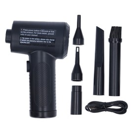 Cordless Compressed Air Duster 51000RPM Rechargeable PC Deep Cleaning Handheld Jet Dry Blower for Car Keyboards