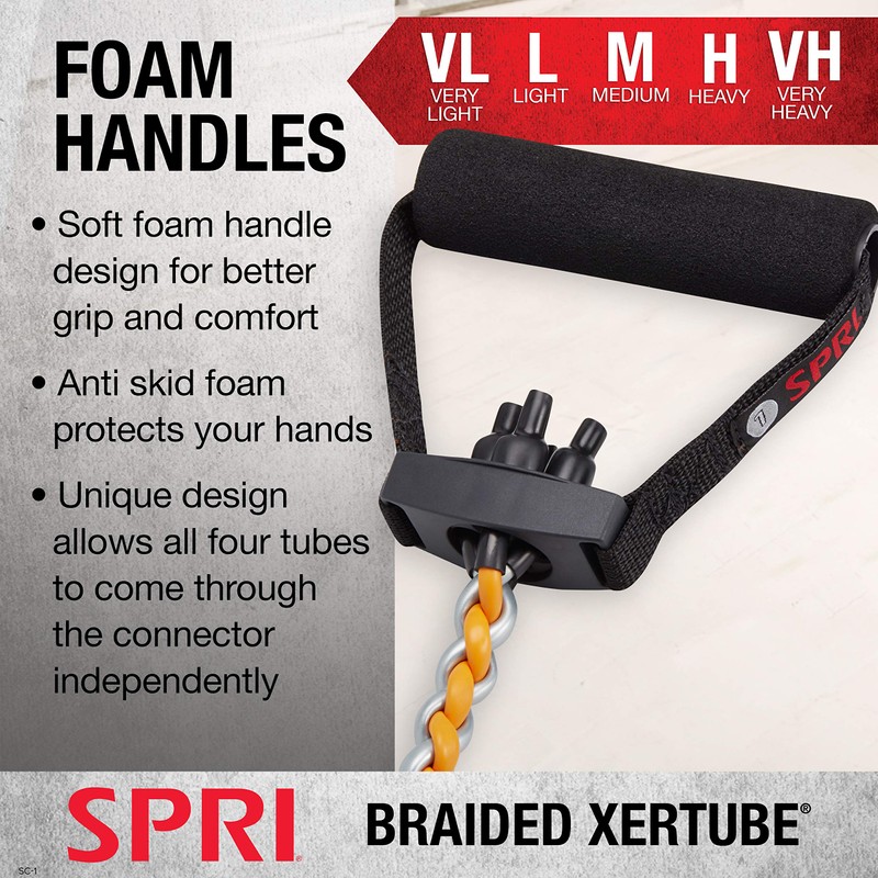 SPRI SC-2R Braided Xertube (Level 2 - Light Resistance)
