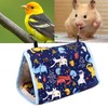 Warm Bird Nest Soft Thickened Foldable Bird Hanging Bed Toy