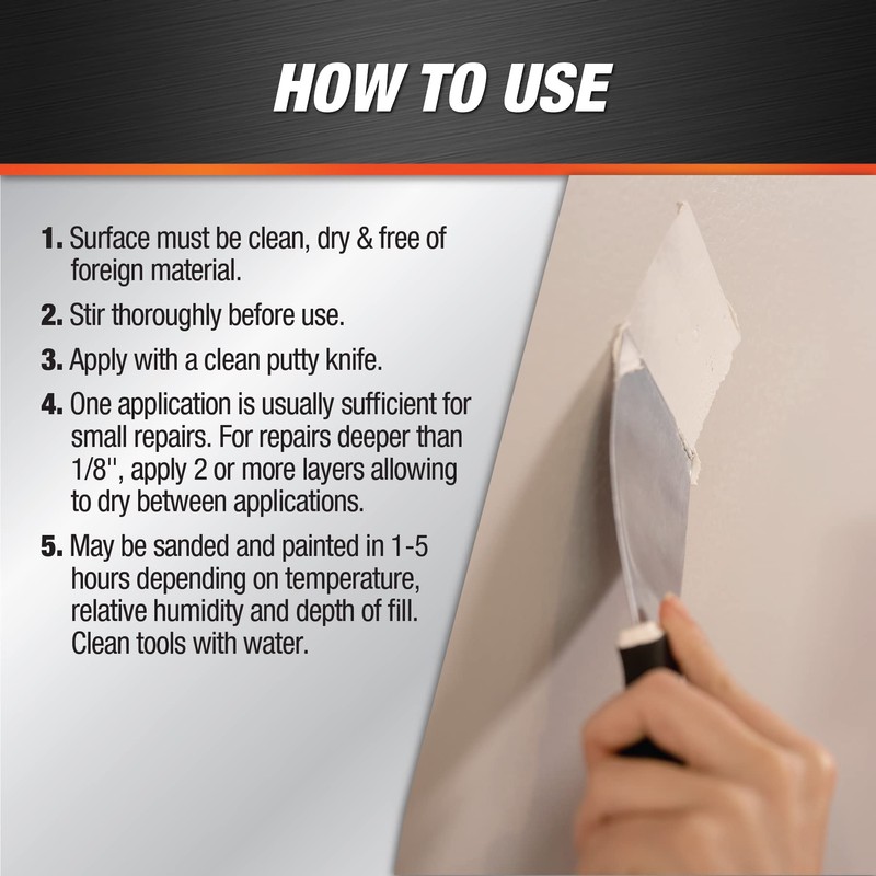 DAP 18747 Alex Plus Gallon Spackling, 1 Gallon, White