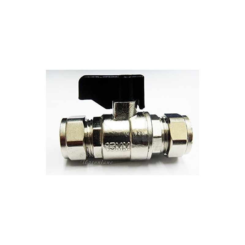 CHROME BOLOFIX 15MM LEVER THUMB TURN **FULL BORE** ISOLATING SERVICE