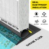 Universal Garage Door Bottom Threshold Seal Rubber Strip with Adhesives,